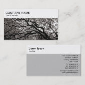 Top-Panel - Magnolia Trees Business Card Visitenkarte (Vorne/Hinten)