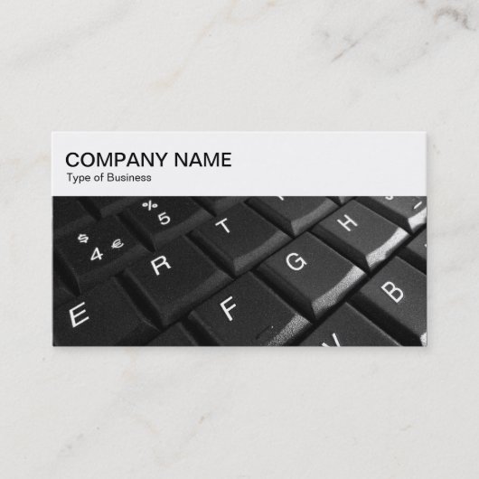 Top-Panel - Notebook-Tastatur 02-Visitenkarte Visitenkarte (Vorderseite)