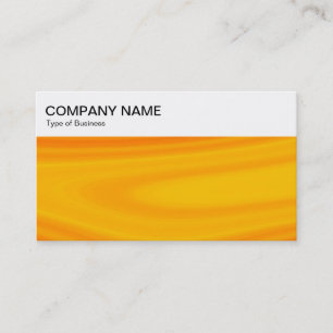 Top-Panel - Orange Creme Business Card Visitenkarte