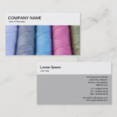 Top-Panel - Rollen mit Cotton Business Card Visitenkarte (Vorne/Hinten)
