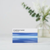 Top Panel - Sea and Sky 02 Business Card Visitenkarte (Stehend Vorderseite)