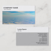 Top Panel - Sea and Sky 05 Business Card Visitenkarte (Vorne/Hinten)