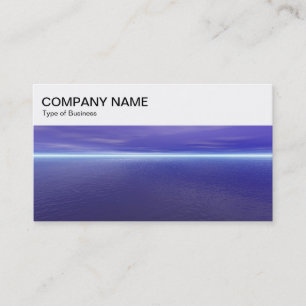 Top Panel - Sea and Sky 06 Business Card Visitenkarte