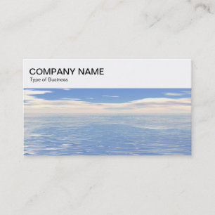 Top Panel - Sea and Sky 07 Business Card Visitenkarte