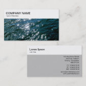 Top-Panel - Sparkling Water Business Card Visitenkarte (Vorne/Hinten)