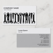 Top Panel - Tools Business Card Visitenkarte (Vorne/Hinten)