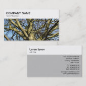 Top Panel - Winter Branches 03 Visitenkarte (Vorne/Hinten)