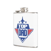 Top Papa Flugzeug Flachmann (Links)