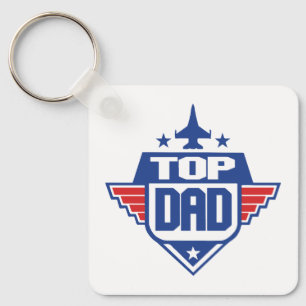 Top Papa Flugzeug Schlüsselanhänger