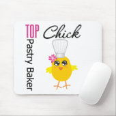 Top Pastry Chick Mousepad (Mit Mouse)