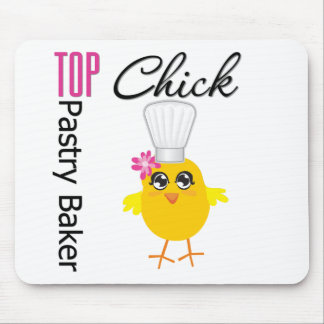 Top Pastry Chick Mousepad