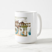 TOP Pferderennen Geboren Mug Kaffeetasse (VorderseiteRechts)