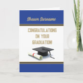 Top Pick! Benutzerdefinierte Abschluss-Karte Karte (Vorderseite)