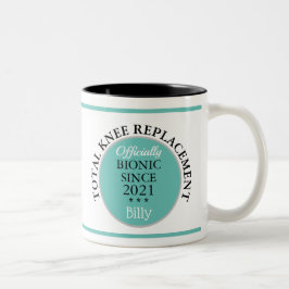 Top Pick! Custom Bionic Knee Mug Zweifarbige Tasse