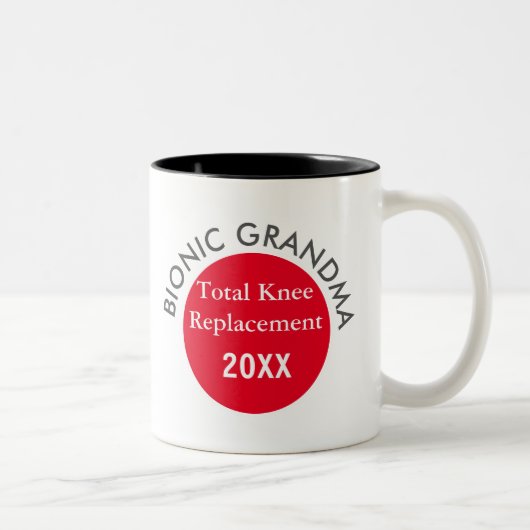 Top Pick! Tasse Bionic GRANDMA (Kniegelenksersatz) (Rechts)