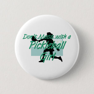 TOP Pickleball Girl DMW-Tasten Button