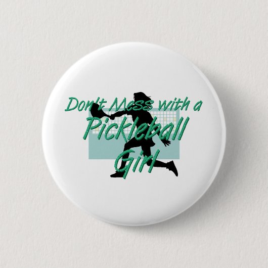 TOP Pickleball Girl DMW-Tasten Button (Vorderseite)