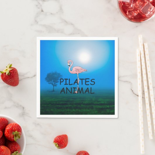 TOP Pilates Animal Serviette (Beispiel)