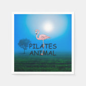 TOP Pilates Animal Serviette (Vorderseite)
