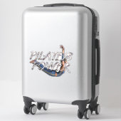 TOP Pilates Kraft Aufkleber (Koffer)