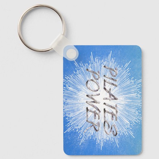 TOP Pilates Power Schlüsselanhänger (Vorderseite)