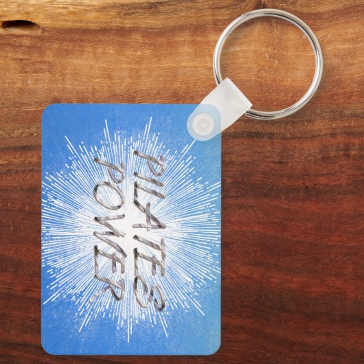 TOP Pilates Power Schlüsselanhänger (Rückseite)