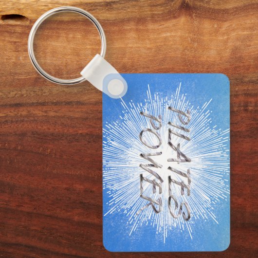 TOP Pilates Power Schlüsselanhänger (Vorderseite)