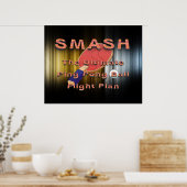 TOP Ping Pong Slogan Poster (Küche)