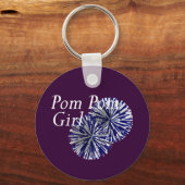 TOP Pom Pom Girl Schlüsselanhänger (Vorderseite)