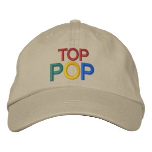 TOP-POP durch SRF Bestickte Baseballkappe