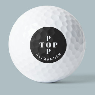 Top Pop Vater Vater Personalisiert Golfball