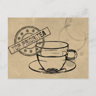 Top Prioritea Postkarte