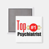 Top Psychiater Magnet (Vorderseite/Rückseite)
