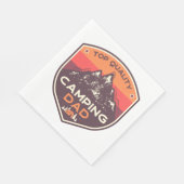 Top-Qualität Camping Vater Serviette (Ecke)