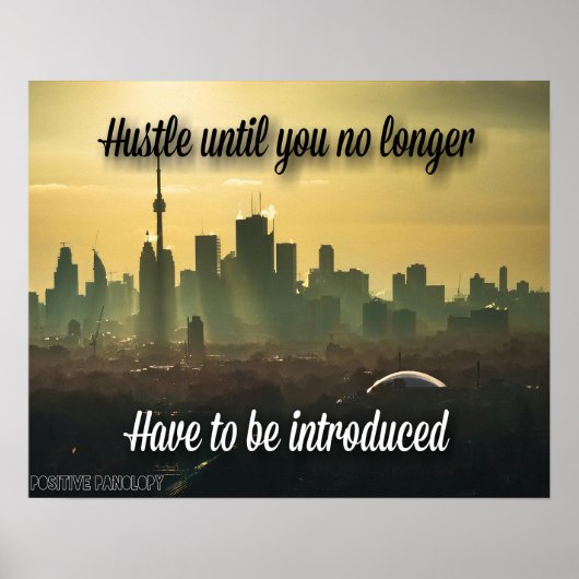 Top Qualität und Lebensfreude Poster (Vorne)