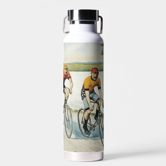 TOP Radfahren Alte Schule Trinkflasche (Vorne)