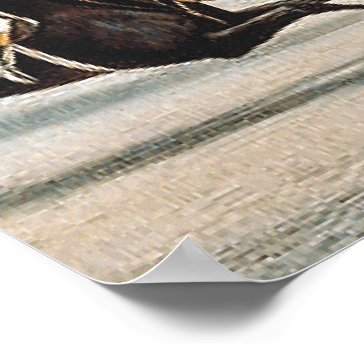 TOP-Rennen zum Sieg Poster (Ecke)