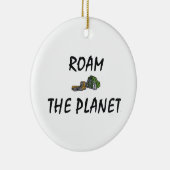 TOP Roam the Planet Keramikornament (Rechts)
