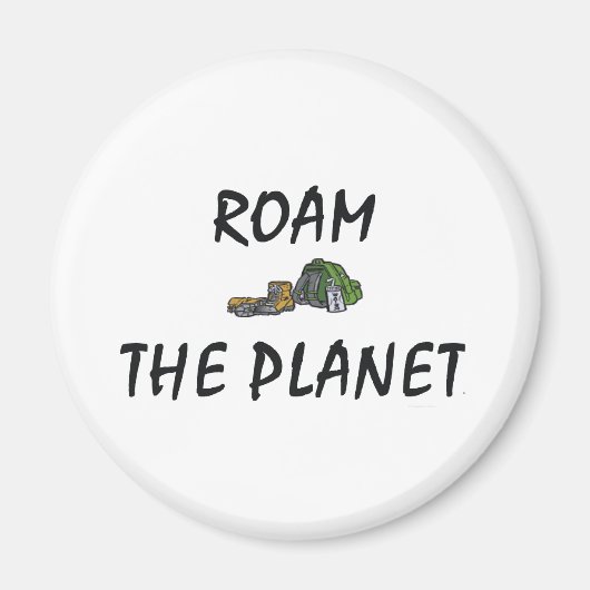 TOP Roam the Planet Magnet (Vorne)