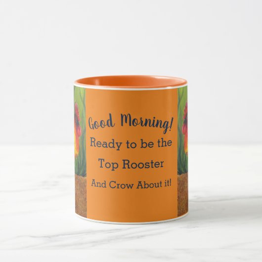 Top-Rooster-Kaffee-Tasse Tasse (Zentrum)