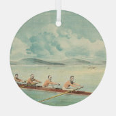 TOP Rower Glass Ornament (Rückseite)