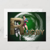 TOP Rugby Postkarte (Vorne/Hinten)