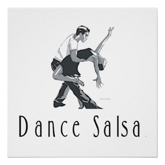 TOP Salsa Dance Poster (Vorderseite)