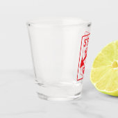 TOP-Schildkrötenglas - fett Inspiriertes Design Schnapsglas (Links)