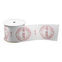 Top Secret Classic Briefmarke personalisiert Ribbo