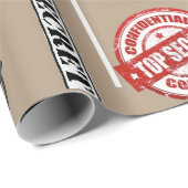 Top Secret Classic Geschenkwrap Geschenkpapier (Rolleneckpunkt)
