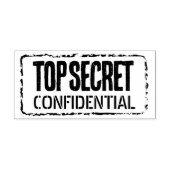 Top Secret Confidential Bürohölzer Gummistempel (Prägung)
