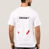 Top Secret Dynamite Wordplay Typografie (Rückseite)