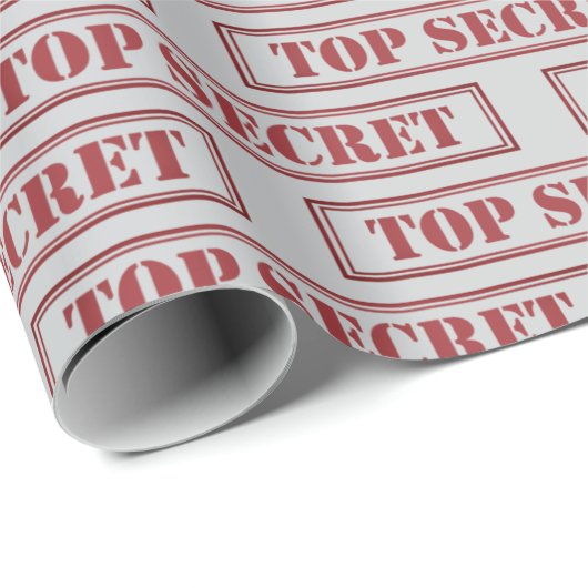 Top Secret Geschenkpapier (Rolleneckpunkt)
