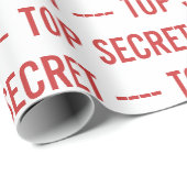 TOP SECRET GESCHENKPAPIER (Rolleneckpunkt)